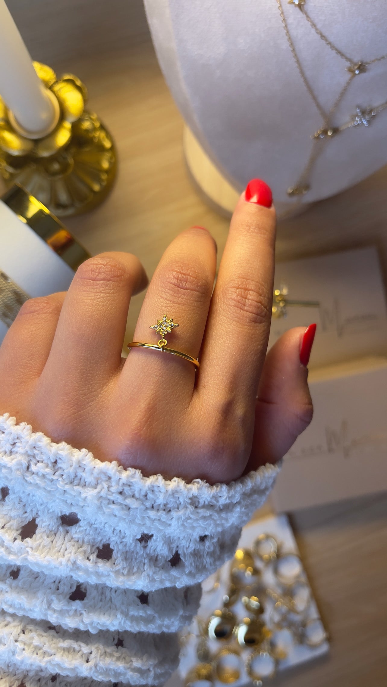 Bague Céleste